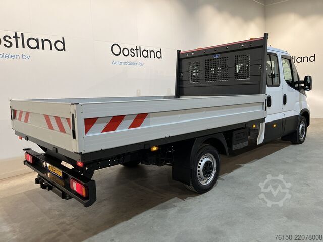 Platform van double cab Iveco Daily 35S16 2.3 375 DC 7 pers. Open Laadbak / E...