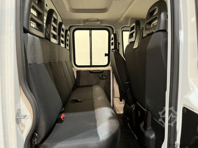 Platform van double cab Iveco Daily 35S16 2.3 375 DC 7 pers. Open Laadbak / E...