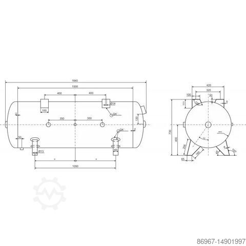  CORMAK LUFT 1000 Compact+500L
