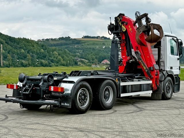 Kroghejselastbil MERCEDES-BENZ ACTROS 2541 * ABROLLKIPPER * EPSILON E140Z81*TOP
