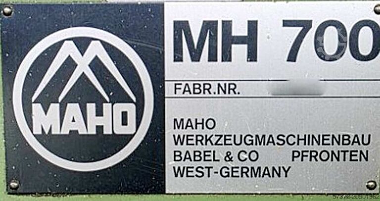Gereedschapsfrees- en boormachine Deckel Maho MH 700