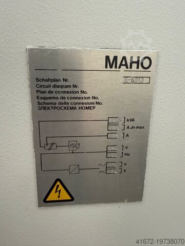 Apstrādes centrs - universāls MAHO MH 600 C