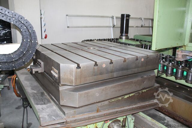 NC rotary table 1200 x 1200 mm 