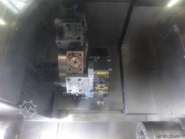 Centro de torneamento e fresagem CNC NAKAMURA TOME WT 100 MM / Robot Loading