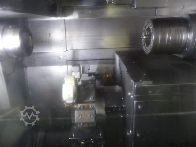 Centro de torneamento e fresagem CNC NAKAMURA TOME WT 100 MM / Robot Loading