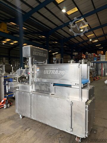 नगेट्स और बर्गर के लिए उच्च क्षमता वाली फॉर्मिंग मशीन। Provisur Formax Ultra26
