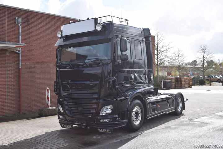 Standard trækkerunit Daf XF 480 Flachdach Hydraulik Vollluft Retarder