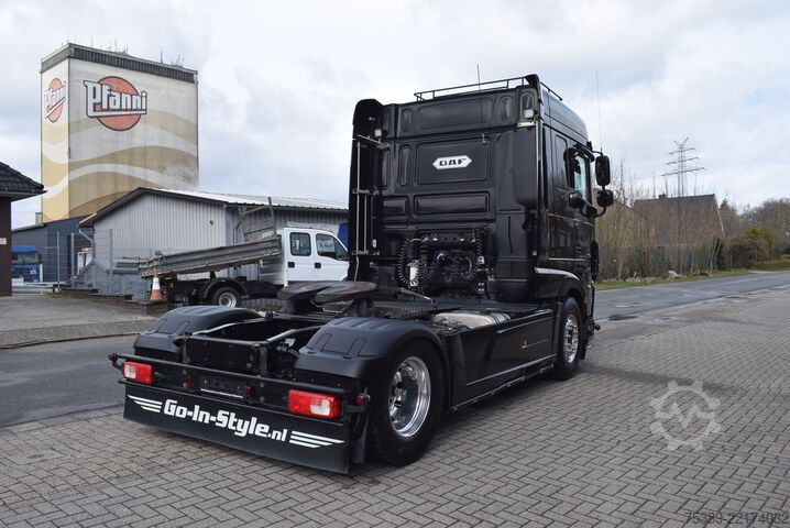 Standard trækkerunit Daf XF 480 Flachdach Hydraulik Vollluft Retarder