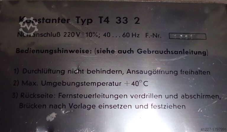 Constant Gossen Pantam T4 33 2