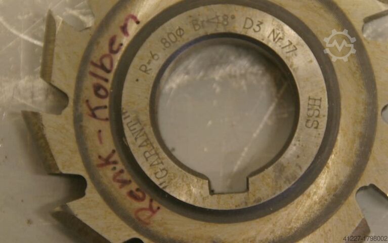 Fraiseuses à rayon, 16 pièces Hoffmann verschiedene Größen