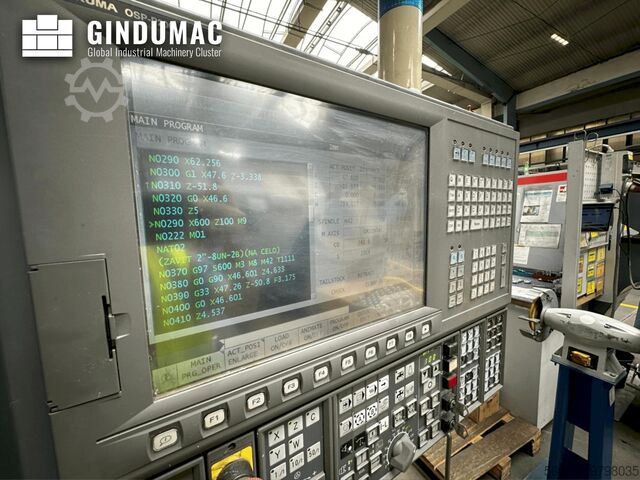 Máquina de torneamento horizontal Okuma LB 3000 MY