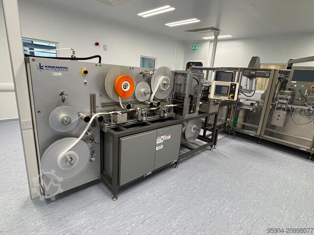 Sistema personalizado de procesamiento de tiras Kinematic Automation Inc. C7100 Reel to Strip Laminator