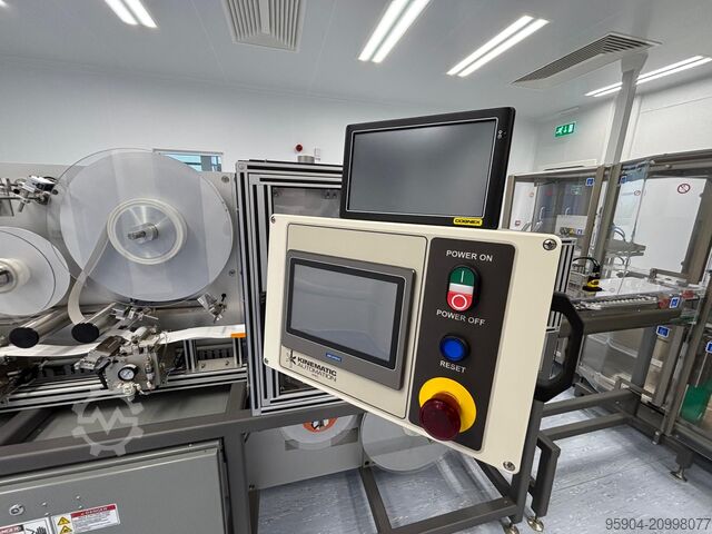 Sistema personalizado de procesamiento de tiras Kinematic Automation Inc. C7100 Reel to Strip Laminator