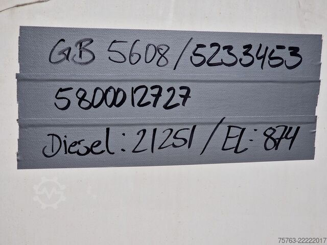 冷却システム Schmitz Cargobull 5x Frigo engine TKM