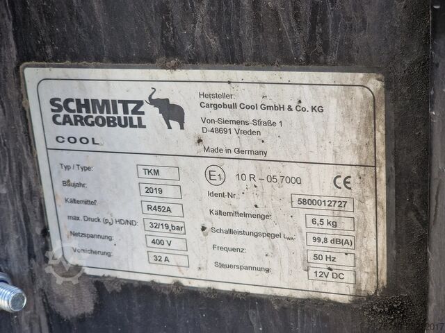 冷却システム Schmitz Cargobull 5x Frigo engine TKM