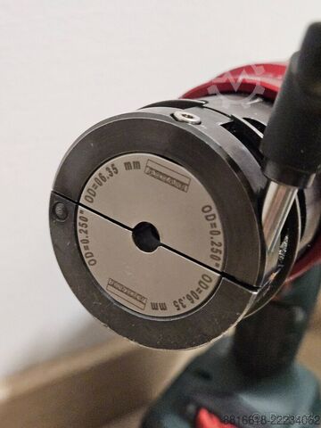 টিউবের মুখ সোজা করার যন্ত্র METABO Axxair-Metabo LTX Ø3-25,4 mm AKKU 18V