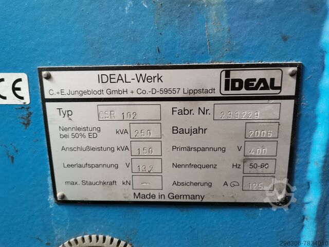 KOORDINATENSCHWEISSGERÄT Ideal CSR102