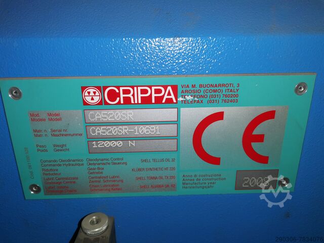 Maszyna do gięcia rur Crippa CA520SR
