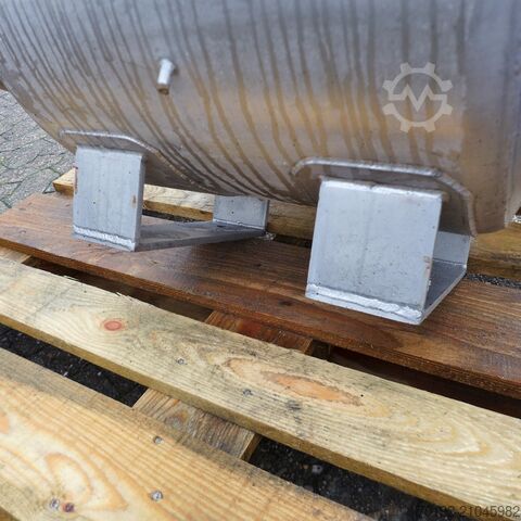 V2A স্টেইনলেস স্টীলের তৈরি ১০০ লিটার ধারক ABAB Allgemeine Behälter- u. Apparate Bau 9326