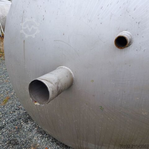 ৯১৪০ লিটার ভ্যাকুয়াম কনটেইনার, ভিতরে সম্পূর্ণ টিউব কয়েল V2A স্টেইনলেস স্টিল দিয়ে তৈরি  9338