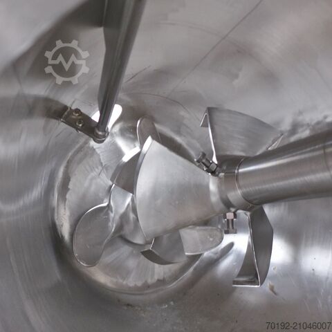 V4A নির্মিত 300 লিটার মিশ্রণ ট্যাঙ্ক (পাউডার মিক্সার) প্রপেলার মিক্সারসহ।  9321