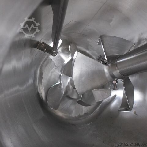 V4A নির্মিত 300 লিটার মিশ্রণ ট্যাঙ্ক (পাউডার মিক্সার) প্রপেলার মিক্সারসহ।  9321