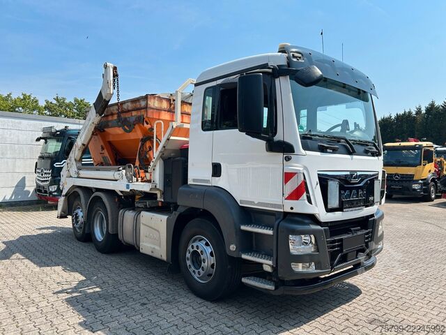 Самосвал MAN 26.420 MEILLER Absetzer+Epoke SH3500 Salzstreuer