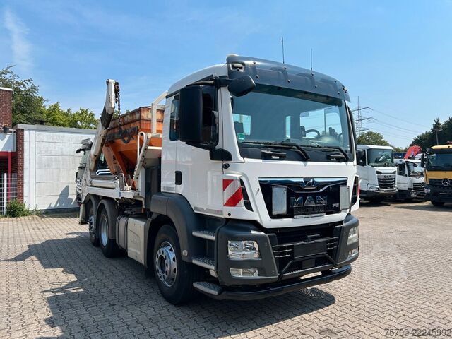 Самосвал MAN 26.420 MEILLER Absetzer+Epoke SH3500 Salzstreuer
