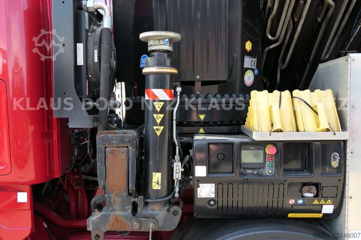 Camion plateau SCANIA R 490 Pritsche Kran Effer Funk Lift-/Lenkachse