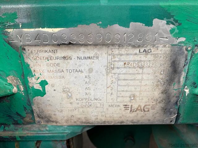 Tank LAG O-3-39 T Food Tank / 35000 LT / 3 compartments ...