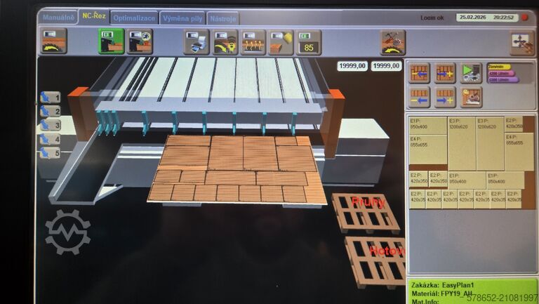 Sierra de panel HOLZ-HER 6210