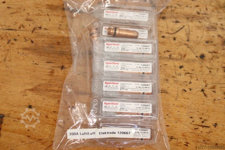 Pribor za plazemski gorilnik, obsežen set 126 kosov Hypertherm MAX200 HT2000