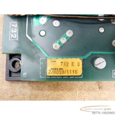 Componente Stephan Stephan Typ 732 E 6 Karte