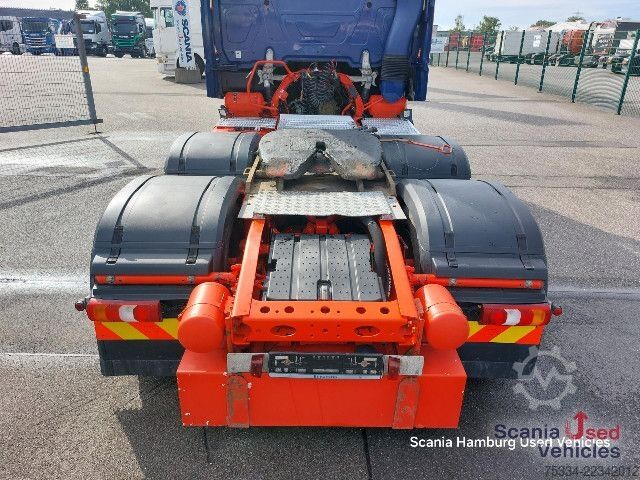 Standaard trekker Mercedes-Benz Actros 2553LS 6x2/4 verstellbare Montageplatte