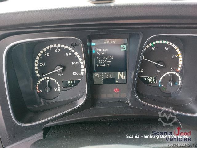 Standaard trekker Mercedes-Benz Actros 2553LS 6x2/4 verstellbare Montageplatte