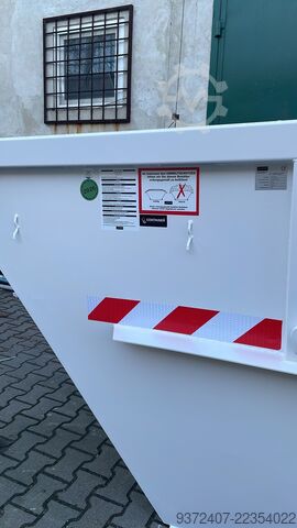 Vymeniteľný kontajner, sklápací kontajner podľa DIN 30720-1 CTG GmbH 4-20 cbm ohne klappe