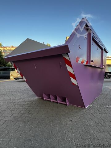 Vymeniteľný kontajner, sklápací kontajner podľa DIN 30720-1 CTG GmbH 4-20 cbm ohne klappe