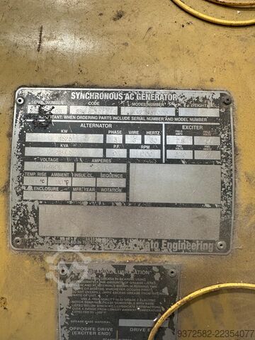 Generator Caterpillar 3516B DGB