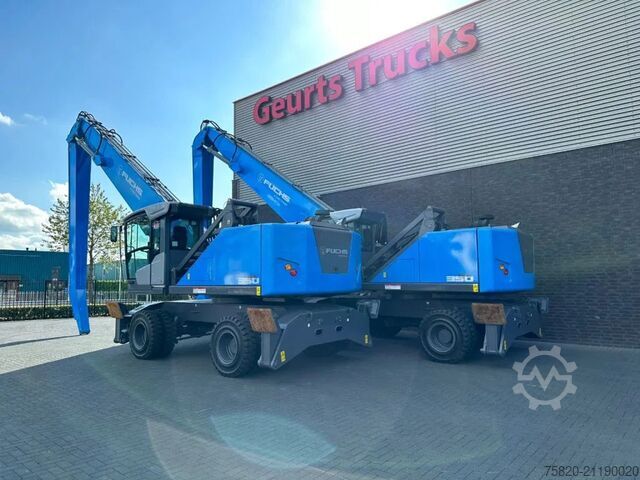 Stroj pro manipulaci s materiálem Fuchs MHL 350  MATERIAL HANDLER/UMSCHLAGBAGGER/OVERSL...