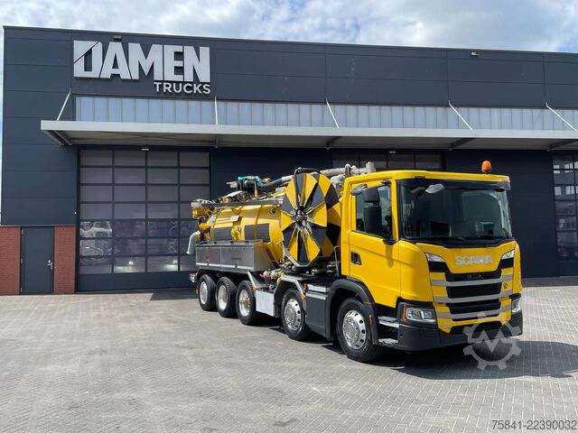Vehículo de succión Scania G500 G 500 10x4*6 Kolkenzuiger Kaiser AquaStar 2
