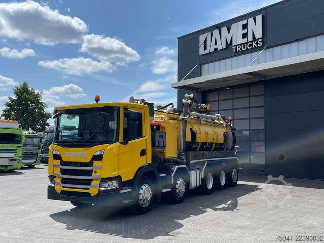 Vehículo de succión Scania G500 G 500 10x4*6 Kolkenzuiger Kaiser AquaStar 2