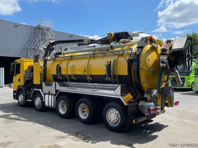 Vehículo de succión Scania G500 G 500 10x4*6 Kolkenzuiger Kaiser AquaStar 2