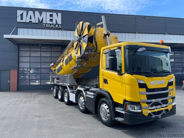 Vehículo de succión Scania G500 G 500 10x4*6 Kolkenzuiger Kaiser AquaStar 2