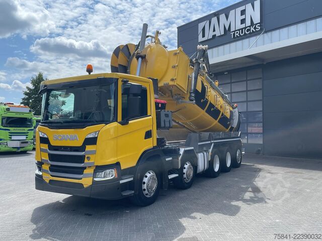 Vehículo de succión Scania G500 G 500 10x4*6 Kolkenzuiger Kaiser AquaStar 2