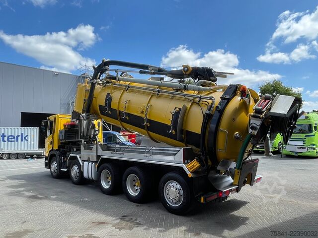 Vehículo de succión Scania G500 G 500 10x4*6 Kolkenzuiger Kaiser AquaStar 2