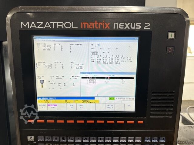 Centro de Mecanizado Vertical CNC Mazak Vertical Centre Smart 530C