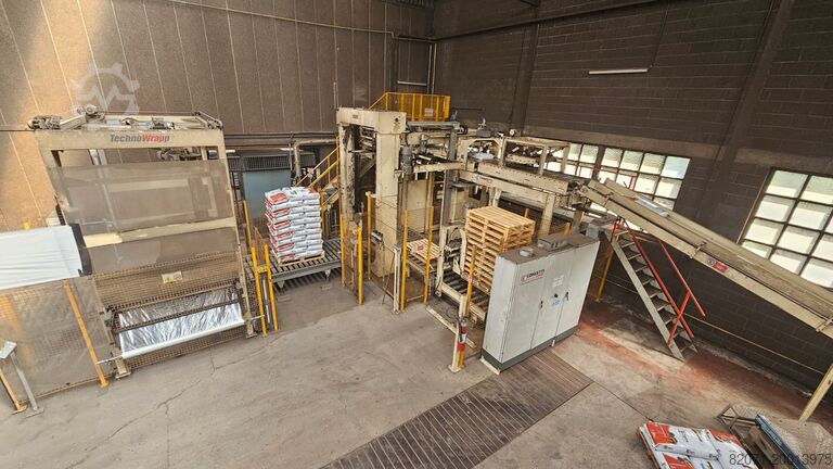 Dosagem, ensacamento, paletização, enfardamento Haver & Boecker / Concetti / Technowrapp DELTA / PS-AA-15S / B150E
