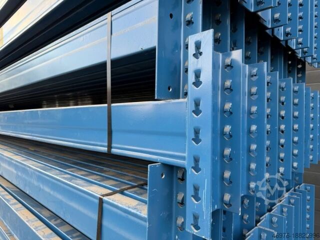 Stockage en hauteur Traverse de rayonnage à palettes Nedcon NS / K: 130 x 50 mm / lichte Weite: 3.700 mm