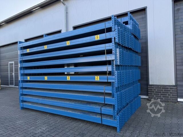 Stockage en hauteur Traverse de rayonnage à palettes Nedcon NS / K: 130 x 50 mm / lichte Weite: 3.700 mm