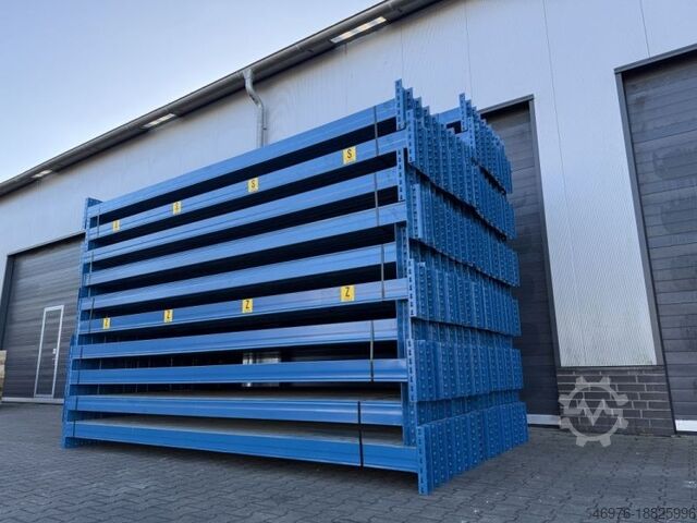 Stockage en hauteur Traverse de rayonnage à palettes Nedcon NS / K: 130 x 50 mm / lichte Weite: 3.700 mm